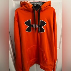 Under Armour orange mens XL hoodie